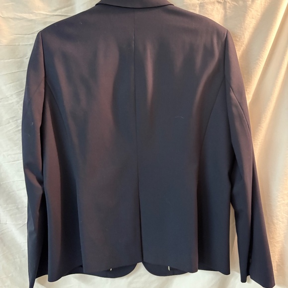Brooks Brothers Classic Fit Ladies Wool Navy Blazer Sz 16 - Picture 2 of 6